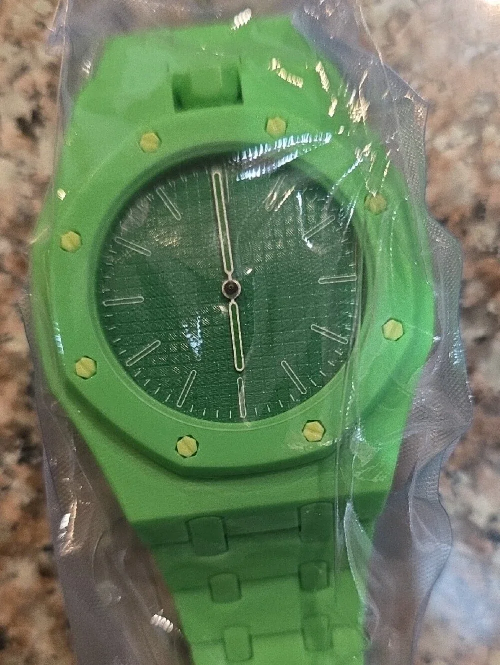 N/A bright green